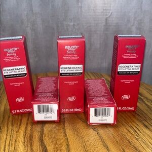 Lot of 5 Equate Beauty Regenerating Daily Serum, 0.5 new